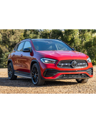 MERCEDES GLA H247 2020+ PEDANE LATERALI SOTTOPORTA (Cod. AP-7241-352B2_A4x4)