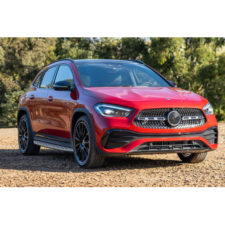 MERCEDES GLA H247 2020+ PEDANE LATERALI SOTTOPORTA (Cod. AP-7241-352B2_A4x4)