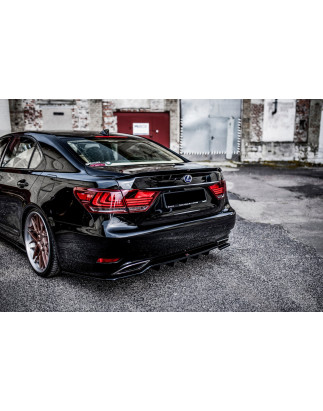 Splitter posteriore (con barre verticali) Leuxs LS Mk4 Facelift (Cod. M-LE-LS-4F-RD1G+RD2G)