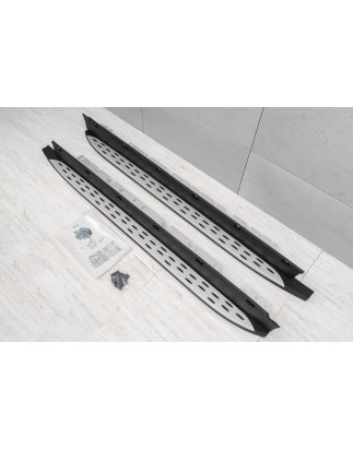 MERCEDES GLA H247 2020+ PEDANE LATERALI SOTTOPORTA (Cod. AP-7241-352B2_A4x4)