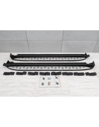 JEEP GRAND CHEROKEE IV WK2 2014-2021 RESTYLING PEDANE LATERALI SOTTOPORTA (Cod. AP-D984-6258F_A4x4)