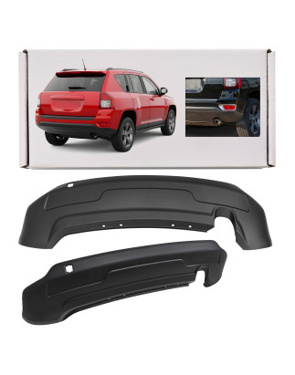 JEEP COMPASS E 2011-2017 SPOILER POSTERIORE PARAURTI 68109902AA (Cod. AP-E162-777F4_A4x4)