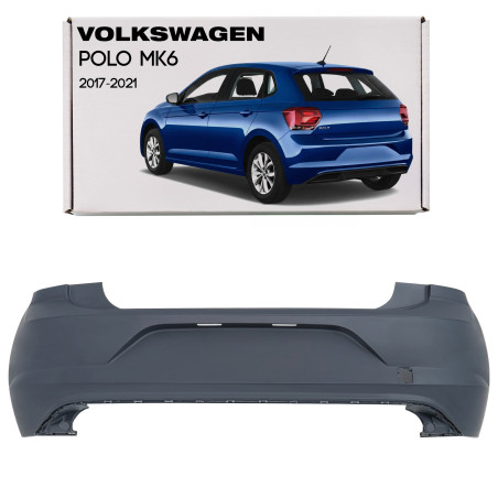 VOLKSWAGEN POLO MK6 VI 2017-2021 PRE-RESTYLING PARAURTI POSTERIORE 2G6807421A (Cod. AP-358F-63007_A4