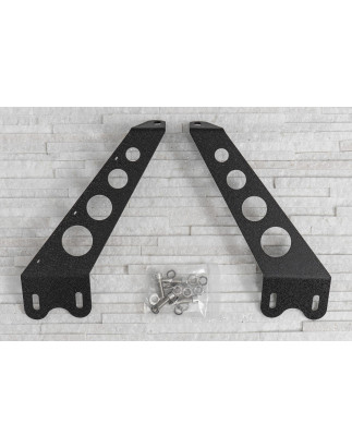 JEEP WRANGLER JK 2007-2018 SUPPORTO LUCI AGGIUNTIVI PER MASCE 10,5" (Cod. AP-539C-5249C_A4x4)