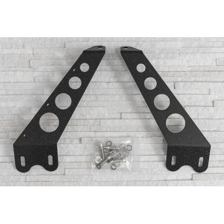 JEEP WRANGLER JK 2007-2018 SUPPORTO LUCI AGGIUNTIVI PER MASCE 10,5" (Cod. AP-539C-5249C_A4x4)