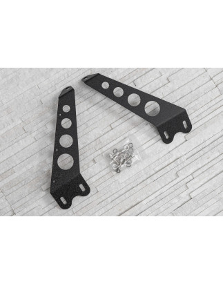 JEEP WRANGLER JK 2007-2018 SUPPORTO LUCI AGGIUNTIVI PER MASCE 10,5" (Cod. AP-539C-5249C_A4x4)