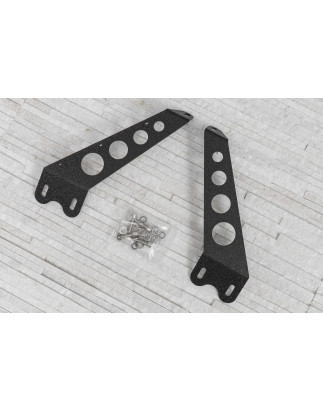 JEEP WRANGLER JK 2007-2018 SUPPORTO LUCI AGGIUNTIVI PER MASCE 10,5" (Cod. AP-539C-5249C_A4x4)