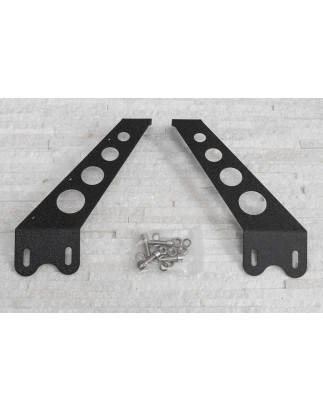 JEEP WRANGLER JK 2007-2018 SUPPORTO LUCI AGGIUNTIVI PER MASCE 10,5" (Cod. AP-539C-5249C_A4x4)