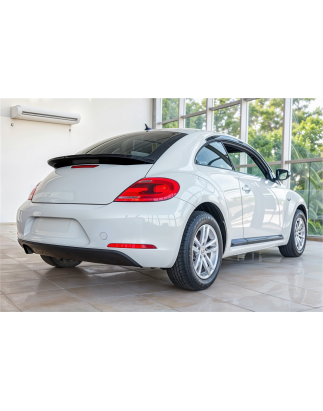 VOLKSWAGEN BEETLE A5 2011-2019 SPOILER POSTERIORE NERO VERNICIATO PIANO BLACK (Cod. AP-56640_A4x4)