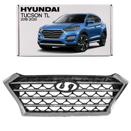 HYUNDAI TUCSON III TL 2018-2020 RESTYLING MASCHERINA ANTERIORE MASCHERINA RADIATORE 86350D7600 (Cod.