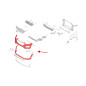 HYUNDAI TUCSON III TL 2018-2020 RESTYLING PARAURTI ANTERIORE 86511D3500 / 86512D7100 (Cod. AP-56171_
