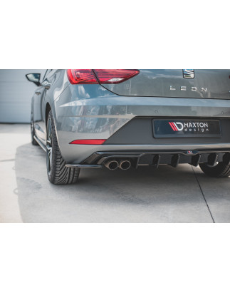 Splitters posteriori laterali SEAT Leon Mk3 FR Facelift (Cod. M-SE-LE-3F-FR-RSD1G)