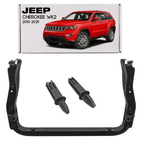 JEEP GRAND CHEROKEE IV WK2 2010-2021 CALANDRA FRONTALE RINFORZO FRONTALE INFERIORE + CLIP 5156113AA 