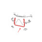 JEEP GRAND CHEROKEE IV WK2 2010-2021 CALANDRA FRONTALE RINFORZO FRONTALE INFERIORE + CLIP 5156113AA 