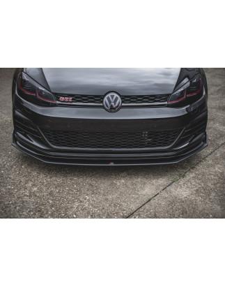 SPLITTER ANTERIORE street pro VW Golf 7 GTI TCR (Cod. M-VWGO7FGTITCRCNC-FD1B)