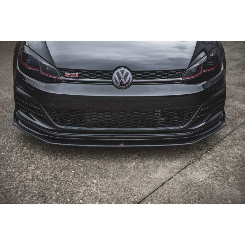 SPLITTER ANTERIORE street pro VW Golf 7 GTI TCR (Cod. M-VWGO7FGTITCRCNC-FD1B)