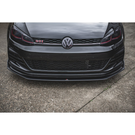 SPLITTER ANTERIORE street pro VW Golf 7 GTI TCR (Cod. M-VWGO7FGTITCRCNC-FD1B)