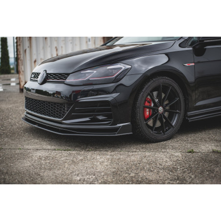 SPLITTER ANTERIORE street pro VW Golf 7 GTI TCR (Cod. M-VWGO7FGTITCRCNC-FD1B)
