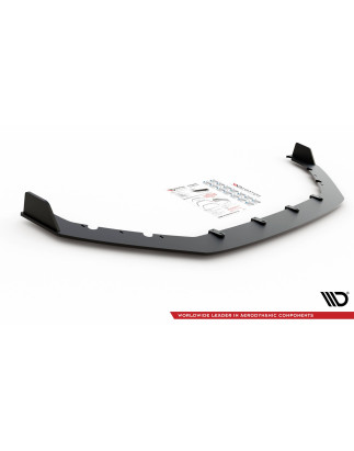 SPLITTER ANTERIORE street pro VW Golf 7 GTI TCR (Cod. M-VWGO7FGTITCRCNC-FD1B)
