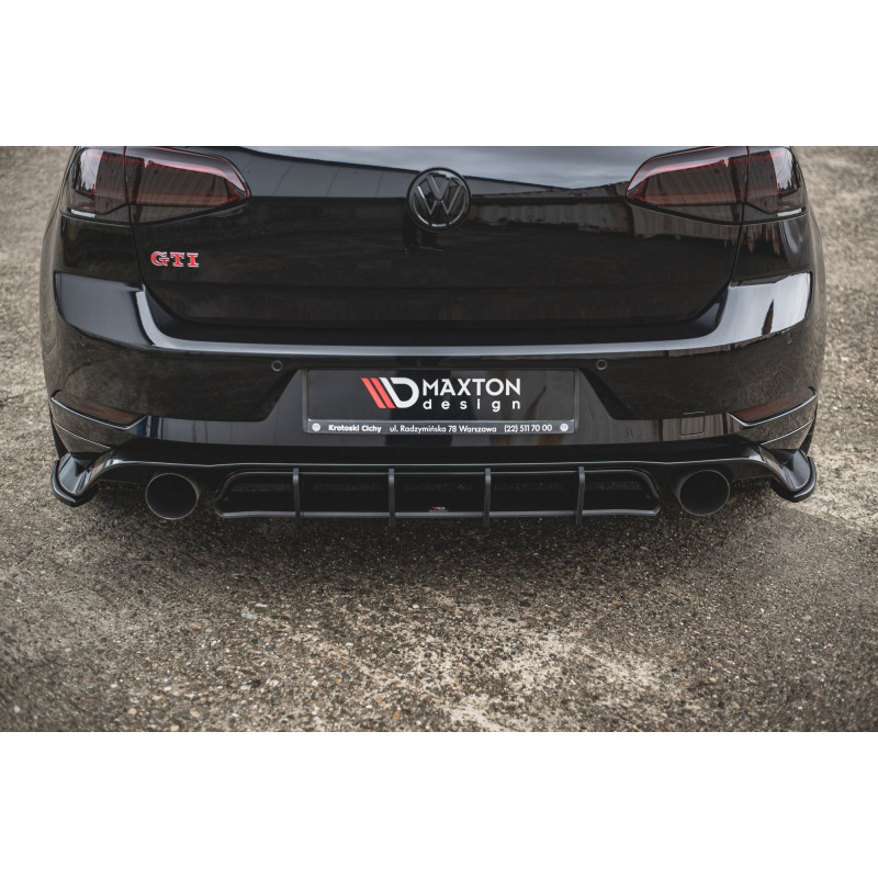 DIFFUSORE POSTERIORE street pro VW Golf 7 GTI TCR (Cod. M-VWGO7FGTITCRCNC-RS1B)
