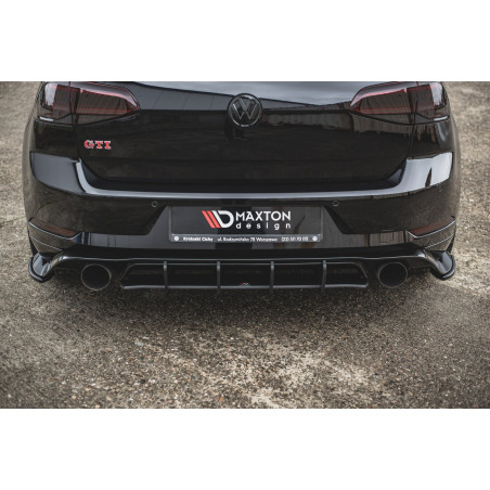 DIFFUSORE POSTERIORE street pro VW Golf 7 GTI TCR (Cod. M-VWGO7FGTITCRCNC-RS1B)