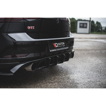 DIFFUSORE POSTERIORE street pro VW Golf 7 GTI TCR (Cod. M-VWGO7FGTITCRCNC-RS1B)