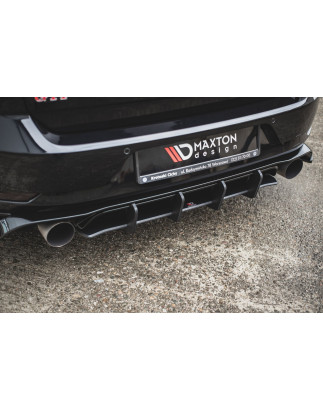 DIFFUSORE POSTERIORE street pro VW Golf 7 GTI TCR (Cod. M-VWGO7FGTITCRCNC-RS1B)