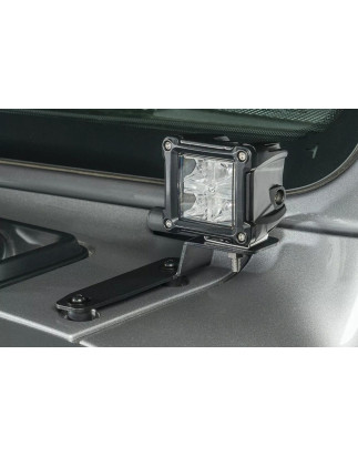 JEEP WRANGLER JL 2018+ SUPPORTO LUCI LED COWL CUBE KIT (Cod. AP-56764_A4x4)