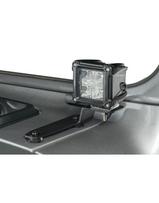 JEEP WRANGLER JL 2018+ SUPPORTO LUCI LED COWL CUBE KIT (Cod. AP-56764_A4x4)
