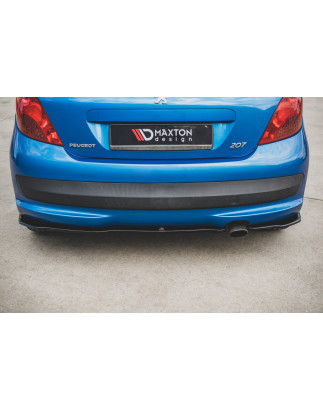 Splitters posteriori laterali Peugeot 207 Sport (Cod. M-PE-207-SPORT-RSD1G)
