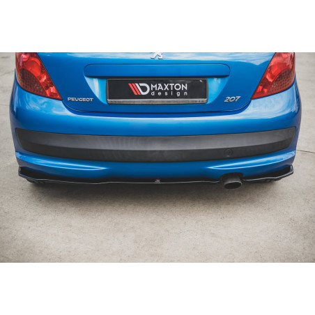 Splitters posteriori laterali Peugeot 207 Sport (Cod. M-PE-207-SPORT-RSD1G)