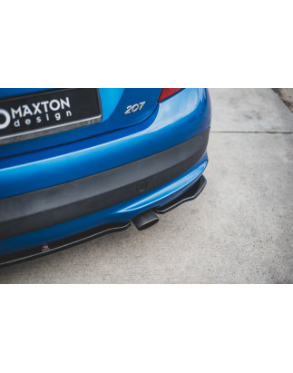 Splitters posteriori laterali Peugeot 207 Sport (Cod. M-PE-207-SPORT-RSD1G)