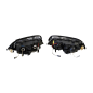 Fari Anteriori Angel Eyes BMW E46 '98 2P. Black (Cod. E-FAB0028)