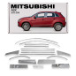MITSUBISHI ASX 2013-2018 MODANATURE FINESTRINI LUCIDATA ACCIAIO (Cod. AP-5074-245DC_A4x4)