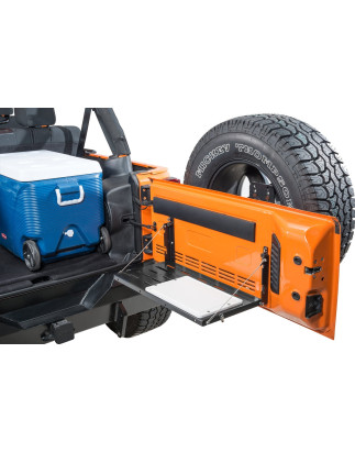 JEEP WRANGLER JK 2007-2018 CAPPELLIERA TAVOLO PORTELLONE BAGAGLIAIO LISCIA (Cod. AP-8FD0-47003_A4x4)