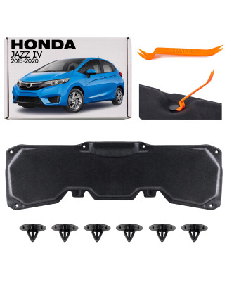 HONDA JAZZ IV 2015-2020 PANNELLO FONOASSORBENTE COFANO KIT CON CLIP 74141T5RA00 (Cod. AP-2EDE-979F5_