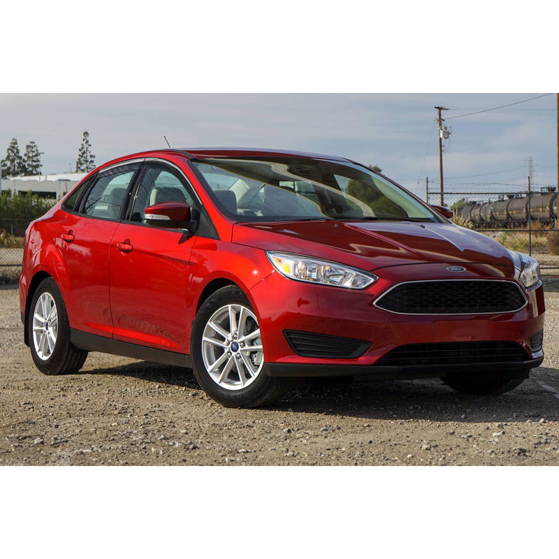 FORD FOCUS MK3 III 2010-2018 berlina DEFLETTORI PER FINESTRINI (Cod. AP-2E17-6683E_A4x4)