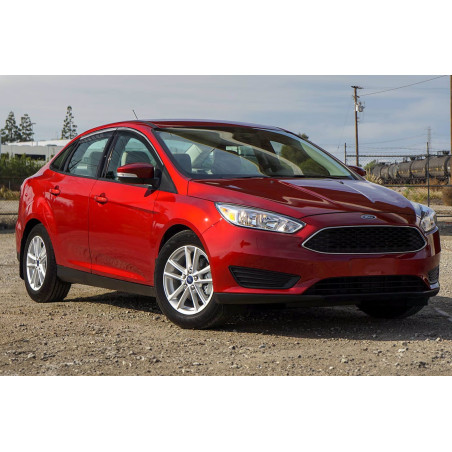 FORD FOCUS MK3 III 2010-2018 berlina DEFLETTORI PER FINESTRINI (Cod. AP-2E17-6683E_A4x4)