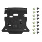 MERCEDES ML W166 2011-2015 IN TESSUTO PIASTRA PROTEZIONE MOTORE CON KIT VITI A1665200723 (Cod. AP-52