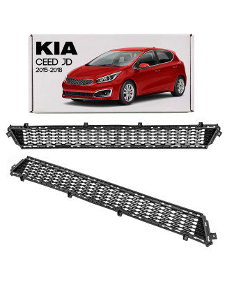 KIA CEED II JD 2015-2018 RESTYLING GRIGLIA CENTRALE PARAURTI 86560A2600 (Cod. AP-5AC4-8143B_A4x4)
