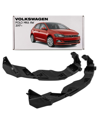 VOLKSWAGEN POLO MK6 VI AW 2017+ SUPPORTO FARO GUIDA ANTERIORE FARI DESTRO 2G0805072B (Cod. AP-BD82-5