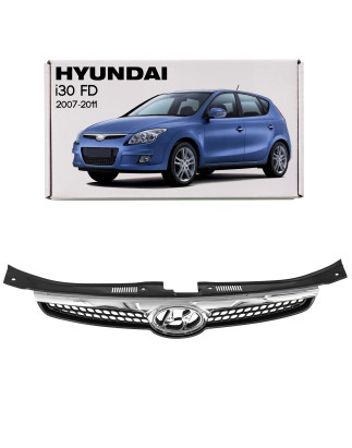 HYUNDAI I30 E 2007-2011 MASCHERINA RADIATORE MASCHERINA ANTERIORE CROMATO 863512L000 863522L000 (Cod