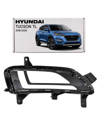 HYUNDAI TUCSON III TL 2018-2020 RESTYLING CORNICE FENDINEBBIA GRIGLIA PARAURTI ANTERIORE DESTRA 8652