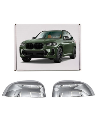 BMW X3 G01 2017+ CALOTTE SPECCHI CROMATE (Cod. AP-4991-2707D_A4x4)