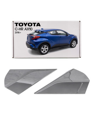 TOYOTA C-HR AX10 2016+ CROMATI RIVESTIMENTI PER MONTANTE PORTELLONE POSTERIORE (Cod. AP-F6FC-1654F_A