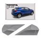 TOYOTA C-HR AX10 2016+ CROMATI RIVESTIMENTI PER MONTANTE PORTELLONE POSTERIORE (Cod. AP-F6FC-1654F_A