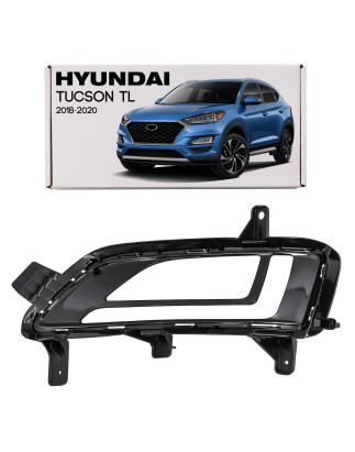 HYUNDAI TUCSON III TL 2018-2020 RESTYLING CORNICE FENDINEBBIA GRIGLIA PARAURTI ANTERIORE SINISTRA 86