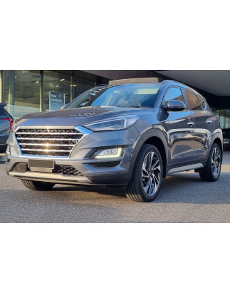 HYUNDAI TUCSON III TL 2018-2020 RESTYLING CORNICE FENDINEBBIA GRIGLIA PARAURTI ANTERIORE SINISTRA 86