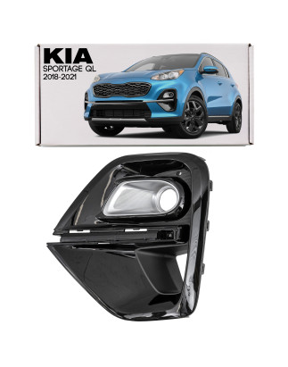 KIA SPORTAGE IV QL 2018-2021 RESTYLING CORNICE FARI FENDINEBBIA GRIGLIA PARAURTI ANTERIORE SINISTRA 
