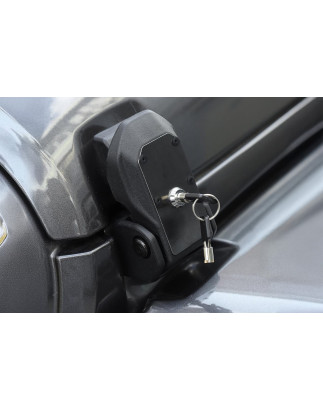 JEEP WRANGLER JL 2018+ CHIUSURA LATERALI COFANO PER CHIAVE 68240952AD (Cod. AP-98B8-29171_A4x4)